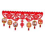 Maxbell Happy New Year Banner Outdoor Chinese Style New Years Eve Supplies Style H
