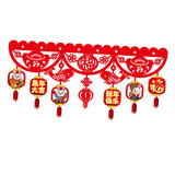 Maxbell Happy New Year Banner Outdoor Chinese Style New Years Eve Supplies Style H