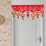 Maxbell Happy New Year Banner Outdoor Chinese Style New Years Eve Supplies Style H