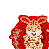 Maxbell Spring Festival Decoration Feng Shui Ornament for Spring Festival Party Rabbit