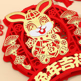 Maxbell Spring Festival Decoration Feng Shui Ornament for Spring Festival Party Rabbit