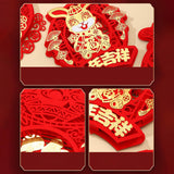 Maxbell Spring Festival Decoration Feng Shui Ornament for Spring Festival Party Rabbit