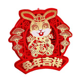 Maxbell Spring Festival Decoration Feng Shui Ornament for Spring Festival Party Rabbit