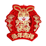 Maxbell Spring Festival Decoration Feng Shui Ornament for Spring Festival Party Rabbit