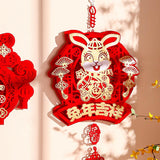 Maxbell Spring Festival Decoration Feng Shui Ornament for Spring Festival Party Rabbit