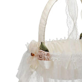 Maxbell Wedding Basket Decorative Practical Romantic for Parties Ceremony Girl B