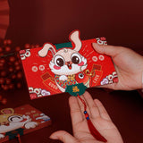 Maxbell Chinese New Year Money Envelope New Year Party Lucky Money Pocket Rabbit Year Style B