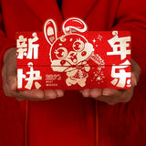 Maxbell Chinese New Year Money Envelope New Year Party Lucky Money Pocket Rabbit Year Style E
