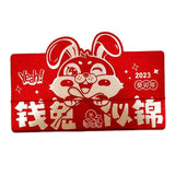 Maxbell Chinese New Year Money Envelope New Year Party Lucky Money Pocket Rabbit Year Style F