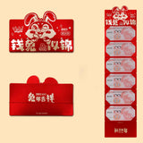 Maxbell Chinese New Year Money Envelope New Year Party Lucky Money Pocket Rabbit Year Style F