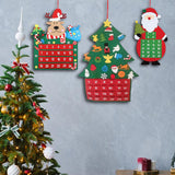 Maxbell Xmas counting Calendar Wall Hanging Decor for decor Santa