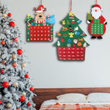 Maxbell Xmas counting Calendar Wall Hanging Decor for decor Santa