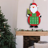 Maxbell Xmas counting Calendar Wall Hanging Decor for decor Santa