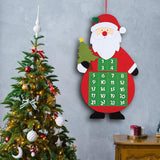 Maxbell Xmas counting Calendar Wall Hanging Decor for decor Santa