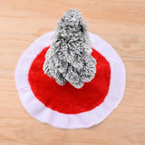 Maxbell Christmas Tree Skirt Traditional 14.96'' Thick for Party Wedding Holiday Red