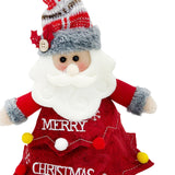 Maxbell 3d Christmas Ornaments Reusable for Wrapping Santa