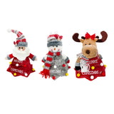 Maxbell 3d Christmas Ornaments Reusable for Wrapping Santa