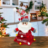 Maxbell 3d Christmas Ornaments Reusable for Wrapping Santa