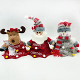 Maxbell 3d Christmas Ornaments Reusable for Wrapping Snowman