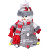 Maxbell 3d Christmas Ornaments Reusable for Wrapping Snowman