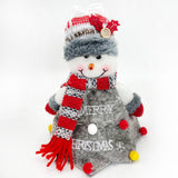 Maxbell 3d Christmas Ornaments Reusable for Wrapping Snowman