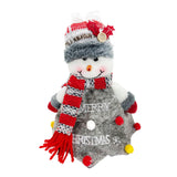 Maxbell 3d Christmas Ornaments Reusable for Wrapping Snowman