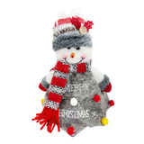 Maxbell 3d Christmas Ornaments Reusable for Wrapping Snowman