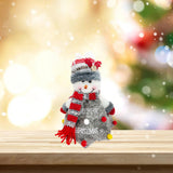 Maxbell 3d Christmas Ornaments Reusable for Wrapping Snowman