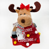 Maxbell 3d Christmas Ornaments Reusable for Wrapping Deer