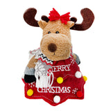 Maxbell 3d Christmas Ornaments Reusable for Wrapping Deer