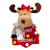 Maxbell 3d Christmas Ornaments Reusable for Wrapping Deer