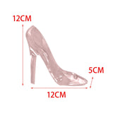 Maxbell Shoes Princess Shoes Decoration Figurine Slipper for home Pink