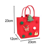 Maxbell Christmas Santa Gift Bag Gifts Bags Gift Sack Toy Bags for Party New Year Red