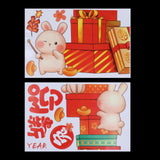 Maxbell Traditional Window Cling Sticker Window Decal for Bedroom Wedding Decoration 68cmx114cm