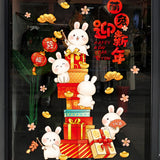 Maxbell Traditional Window Cling Sticker Window Decal for Bedroom Wedding Decoration 68cmx114cm