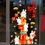 Maxbell Traditional Window Cling Sticker Window Decal for Bedroom Wedding Decoration 68cmx114cm