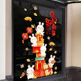 Maxbell Traditional Window Cling Sticker Window Decal for Bedroom Wedding Decoration 68cmx114cm