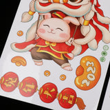 Maxbell Traditional Window Cling Sticker Window Decal for Bedroom Wedding Decoration 74cmx41cm