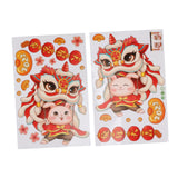 Maxbell Traditional Window Cling Sticker Window Decal for Bedroom Wedding Decoration 74cmx41cm