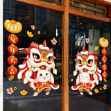 Maxbell Traditional Window Cling Sticker Window Decal for Bedroom Wedding Decoration 74cmx41cm