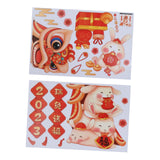 Maxbell Traditional Window Cling Sticker Window Decal for Bedroom Wedding Decoration 57cmx54cm