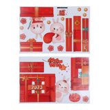 Maxbell Traditional Window Cling Sticker Window Decal for Bedroom Wedding Decoration 69cmx50cm