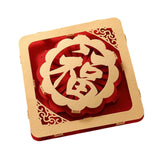 Maxbell Chinese New Year Spring Couplets Non Woven Fabric Bendable Red Color Durable Style F