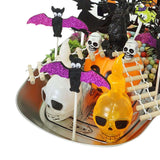 Maxbell Christmas Tree Ornament Outdoor Autumn Supplies 6 Pieces for Hallowmas