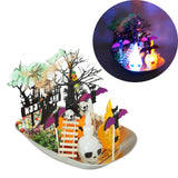 Maxbell Christmas Tree Ornament Outdoor Autumn Supplies 6 Pieces for Hallowmas