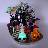 Maxbell Christmas Tree Ornament Outdoor Autumn Supplies 6 Pieces for Hallowmas