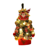 Maxbell Fairy Lights LED Party Outdoor String Lights Festival Lighted Christmas Tree Aureate 12x12x45cm