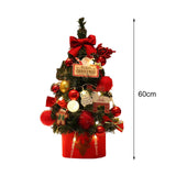 Maxbell Fairy Lights LED Party Outdoor String Lights Festival Lighted Christmas Tree Red 15x14x60cm