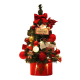 Maxbell Fairy Lights LED Party Outdoor String Lights Festival Lighted Christmas Tree Red 15x14x60cm