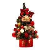 Maxbell Fairy Lights LED Party Outdoor String Lights Festival Lighted Christmas Tree Red 15x14x60cm